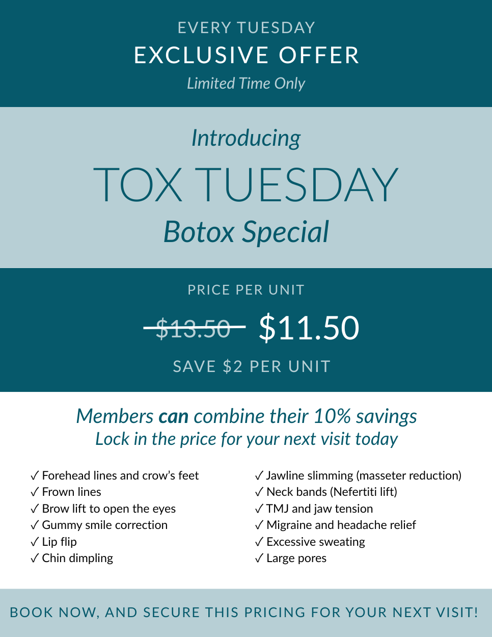 Skintellect Botox Tuesday Special